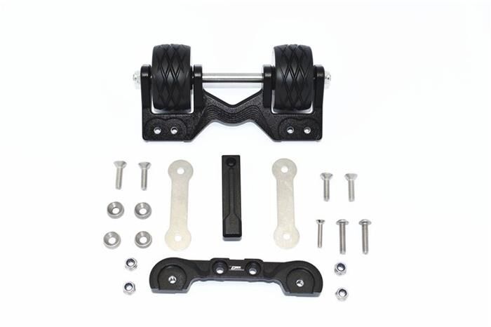 GPM TRAXXAS MAXX Aluminium Wheeliebar hinten schwarz / GPMTXMS040RBK