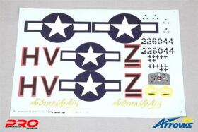 Arrows RC Decal set P-47 Thunderbolt 980mm / AS-AH001P-013