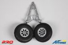 Arrows RC Main Landing Gear Set P-51 1100mm / AS-AH004P-030