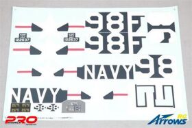 Arrows RC Decal set F8F 1100mm / AS-AH005P-013