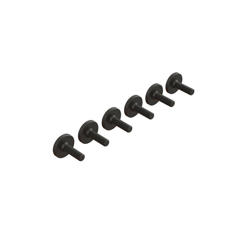 ARRMA Ersatzteil Large Head Screw M3x10mm (6) / ARA727310