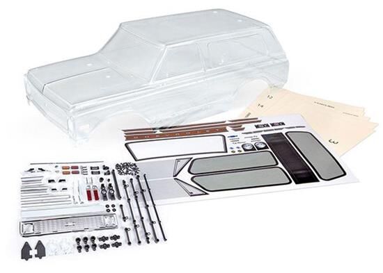 TRAXXAS Karo Chevrolet Blazer 1972 unlackiert (mit Anbauteile) / TRX9111