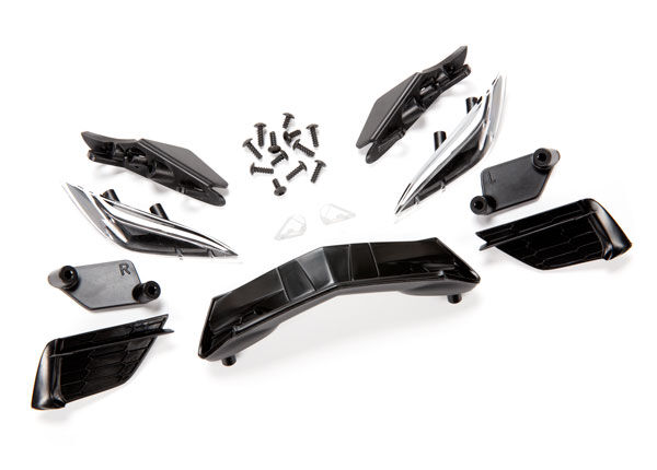 TRAXXAS Karo-Teile Chevrolet Corvette Stingray Grill, Frontlichter / TRX9316