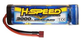 H-SPEED 3000mAh 8,4V Stick NimH / HSPNIMH002