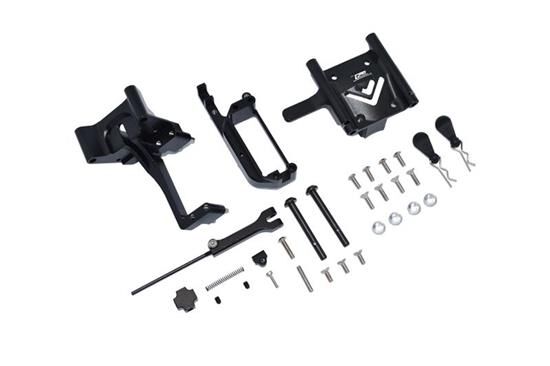 GPM ARRMA Infraction 6s Aluminium Handbremse und Diffabdeckung mitte schwarz / GPMMAI038ABBK