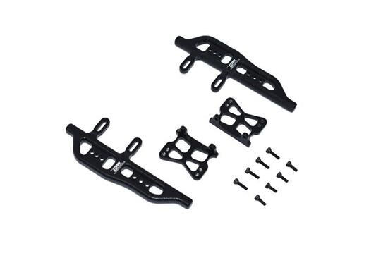 GPM Axial SCX24 Aluminium Trittbrett seitlich schwarz / GPMSCX24014BK
