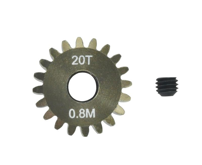 Arrowmax Pinion Gear 0.8M 20T (7075 Hard) / AM308020