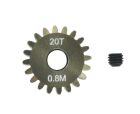 Arrowmax Pinion Gear 0.8M 20T (7075 Hard) / AM308020