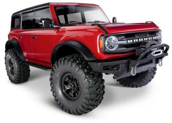 Traxxas Crawler TRX-4 2021 Ford Bronco rot RTR o. Akku/Lader / TRX92076-4RED