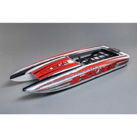 Pro Boat Hull mit Inserts, weiß: Blackjack 42 /...