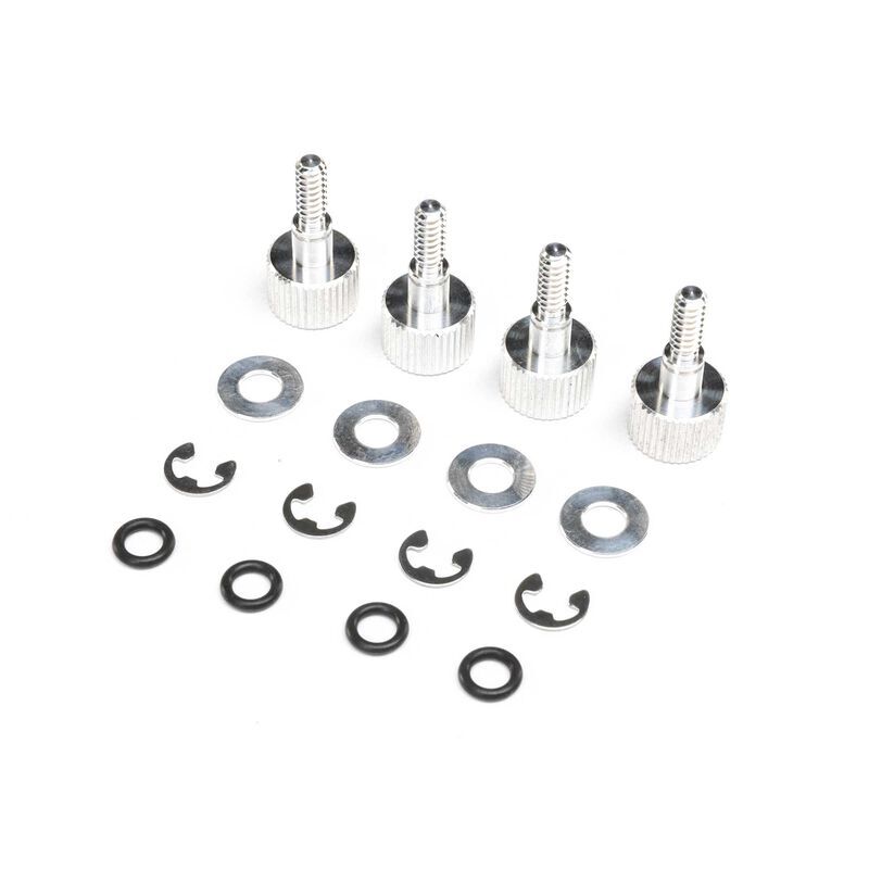 ProBoat Ersatzteil Canopy Thumb Screw Set 42-inch Blackjack / PRB286084