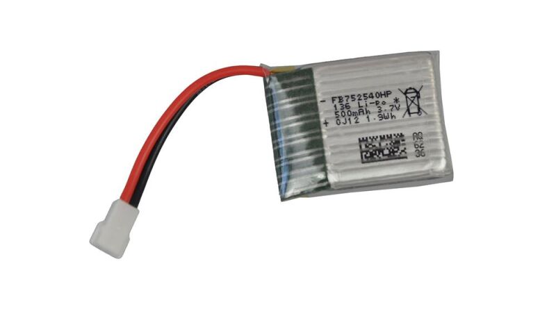 AMEWI 24107-09 LiPo Akku 1S 3,7V 500mAh / 045-24107-09