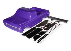 TRAXXAS Drag Slash Karo Chevrolet C10 purple inkl....