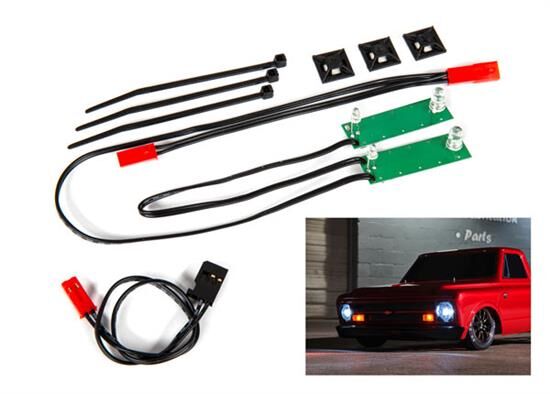 TRAXXAS Drag Slash LED Licht Set vorn komplett weiß inklusive Kleinteile / TRX9496