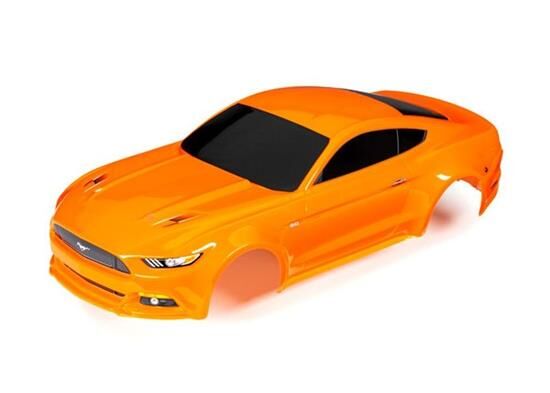 TRAXXAS Karosserie Ford Mustang, orange (lackiert + Aufkleber) / TRX8312T
