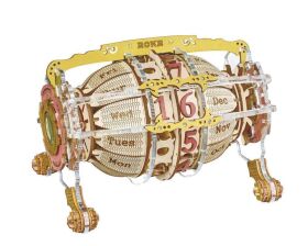 Robotime Time Engine Kalender (Lasercut Holzbausatz) / 15147