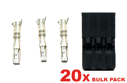HRC Racing Stecker Servo JR Stecker BULK 20 Stk. / HRC9211S