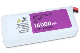 SLS LIPO Akku XTRON 16000mAh 4S1P 14,8V 20C/40C / SLSXT160004120