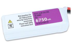 SLS LIPO Akku XTRON 6750mAh 4S1P 14,8V 25C/50C /...