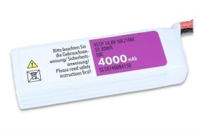 SLS LIPO Akku XTRON 4000mAh 4S1P 14,8V 50C/100C / SLSXT40004150