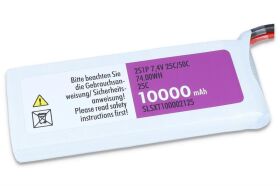 SLS LIPO Akku XTRON 10000mAh 2S1P 7,4V 25C/50C /...