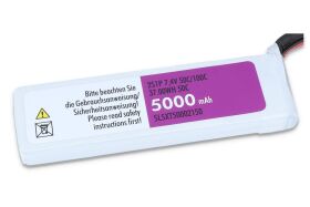 SLS LIPO Akku XTRON 5000mAh 2S1P 7,4V 50C/100C /...