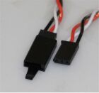 Robbe Modellsport VERLÄNGERUNGSKABEL FUTABA VERDRILLT 100mm 22AWG/0,32MM² MIT STECKERSICHERUNG 1STK. / 46111