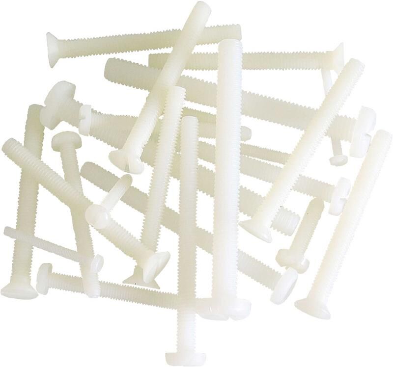 Robbe Modellsport NYLONSCHRAUBEN M5/50MM ZYLINDERKOPF MIT SCHLITZ 10Stk. / 50991005