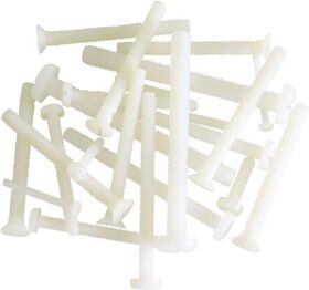 Robbe Modellsport NYLONSCHRAUBEN M5/50MM ZYLINDERKOPF MIT SCHLITZ 10Stk. / 50991005