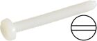 Robbe Modellsport NYLONSCHRAUBEN M5/50MM ZYLINDERKOPF MIT SCHLITZ 10Stk. / 50991005