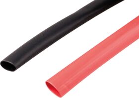 Robbe Modellsport SCHRUMPFSCHLAUCH 1M ROT/1M SCHWARZ 12MM FLACHMASS: 21MM / 46149