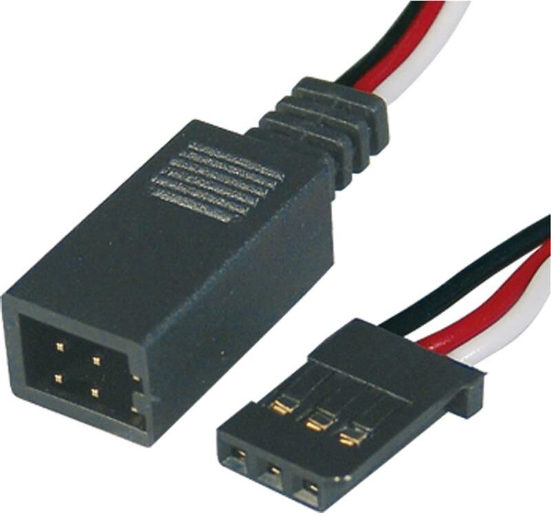 Robbe Modellsport V-KABEL BLOCK FUTABA GOLDKONTAKT 0,35MM² 1STK. / 46015