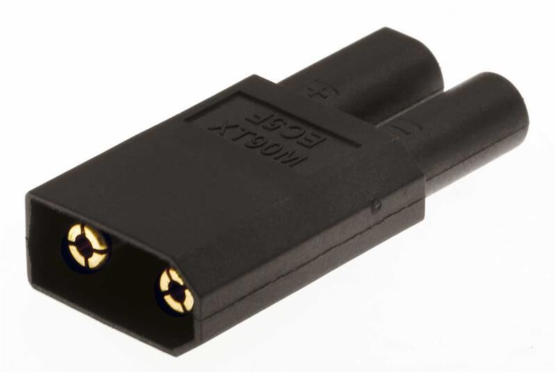 Robbe Modellsport ADAPTER XT-90 STECKER AUF EC-5 BUCHSE 1STK. / 46225