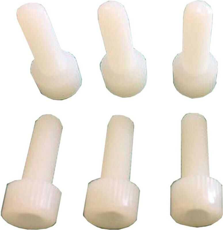 Robbe Modellsport Nylonschrauben Innensechskant M6x20mm 10 Stück / 5134