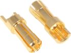 Robbe Modellsport Goldkontakt Stecksystem 5,5mm Stecker 5Stk. / 40038