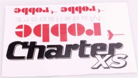 Robbe Modellsport Aufkleber Charter XS (Dekorsatz) /...