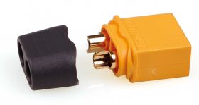 Robbe Modellsport XT-60 Stecker mit Lötpin Abdeckung 5Stk. (Kontakt = Stecker) / 40052