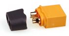Robbe Modellsport XT-60 Stecker mit Lötpin Abdeckung 5Stk. (Kontakt = Stecker) / 40052