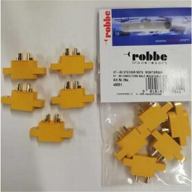 Robbe Modellsport XT-60 STECKER 5STK. MONTIERBAR / 40051