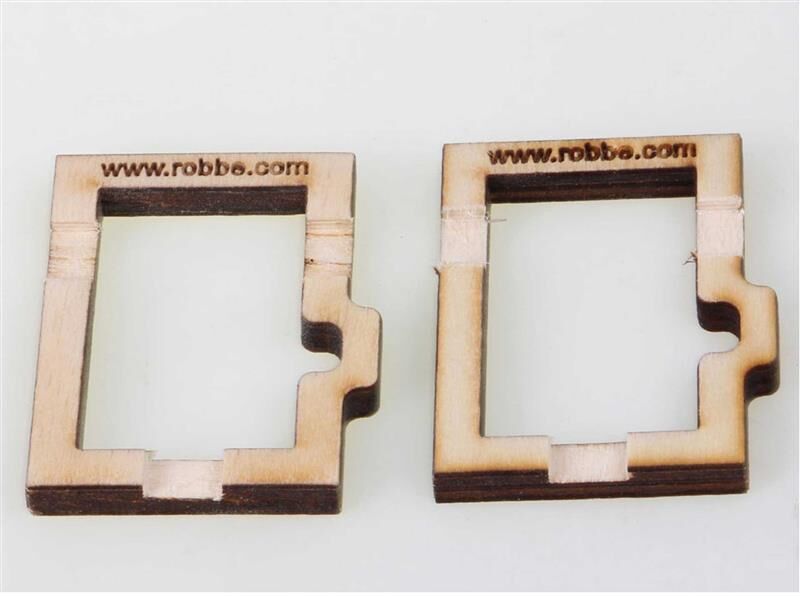 Robbe Modellsport CNC SERVORAHMEN FS 122 BB MG HV (1 PAAR) / 91133000