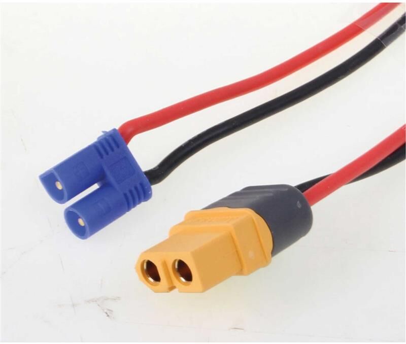Robbe Modellsport Ladekabel für ISDT/SKYRC EC-2 Stecker Ladegerätseite = XT-60 Buchse,500MM, 18AWG 1Stk. / 46194