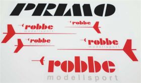Robbe Modellsport Aufkleber Primo Q (Dekorsatz) / 25560001