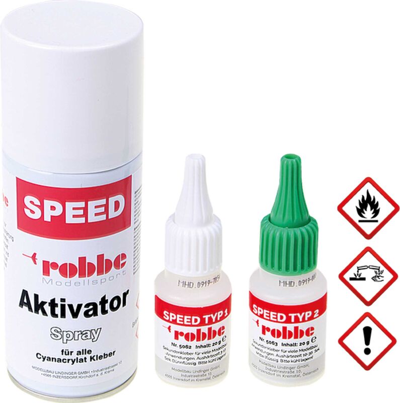 Robbe Modellsport SPEED SEKUNDENKLEBER SET / 5019