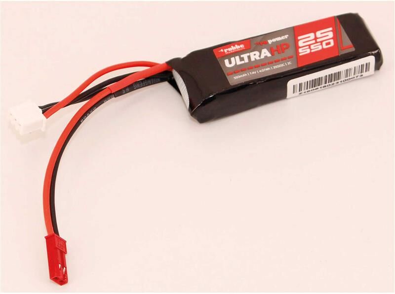 Robbe Modellsport RO-POWER ULTRA HP 550MAH 7,4 VOLT 2S 25(50)C LIPO AKKU / 7325