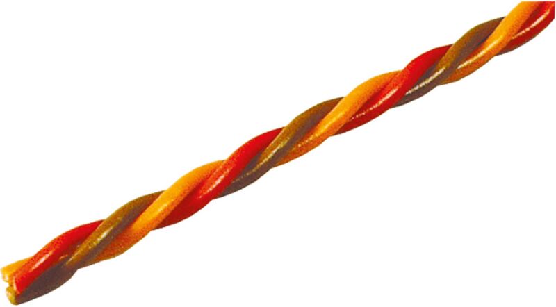 Robbe Modellsport Servokabel Graupner/JR/Uni 10 Meter verdrillt 0,33mm² (22AWG) PVC Meterware / 46243