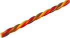 Robbe Modellsport Servokabel Graupner/JR/Uni 10 Meter verdrillt 0,33mm² (22AWG) PVC Meterware / 46243