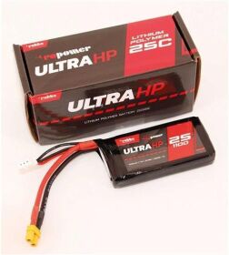Robbe Modellsport RO-POWER ULTRA HP 1100MAH 7,4 VOLT 2S 25(50)C LIPO AKKU / 7329