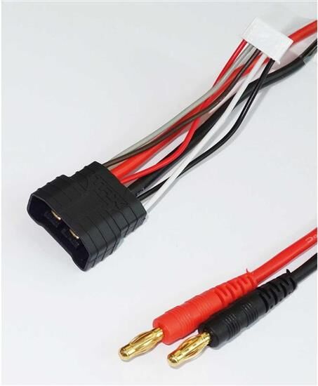 Robbe Modellsport LADEKABEL TRX ID 4S AUF 4MM GOLDKONTAKT 14AWG 300MM / 46226