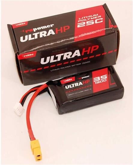 Robbe Modellsport RO-POWER ULTRA HP 1300MAH 11,1 VOLT 3S 25(50)C LIPO AKKU / 7333