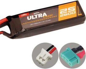 Robbe Modellsport RO-POWER ULTRA STEADY 2600MAH 7,4 VOLT EMPFÄNGER AKKU 2S MPX / 7386